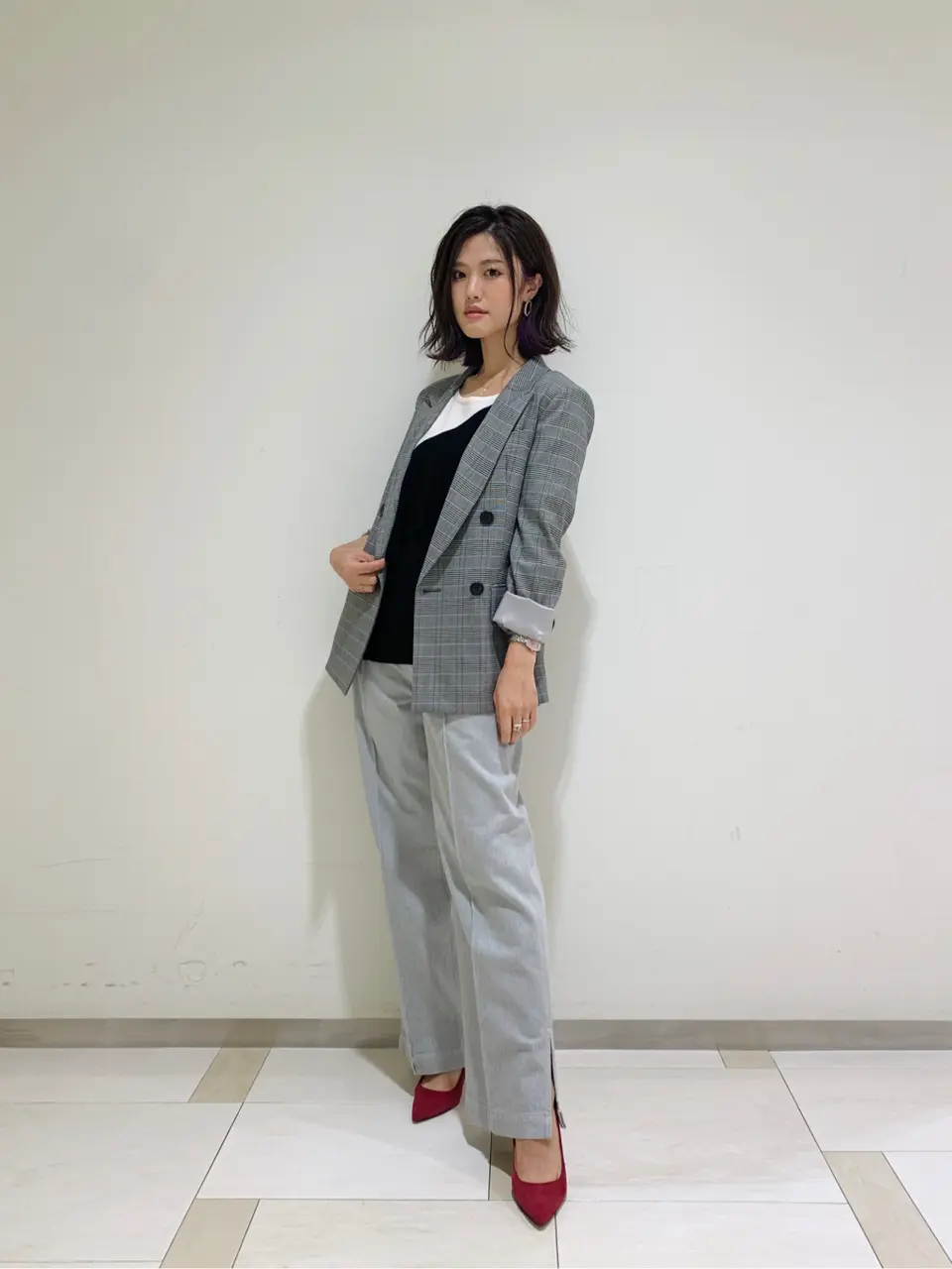 GRACE CONTINENTAL A.Kameyama コーディネート画像