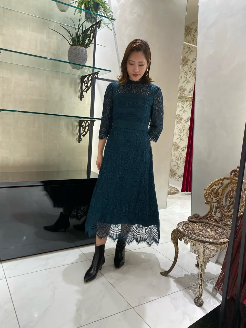 GRACE CONTINENTAL miyata コーディネート画像