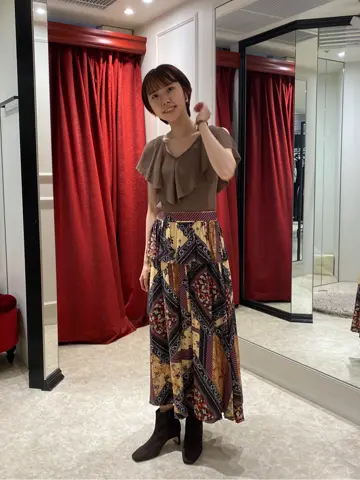 GRACE CONTINENTAL Abe コーディネート画像