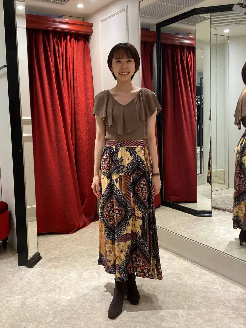 GRACE CONTINENTAL Abe コーディネート画像