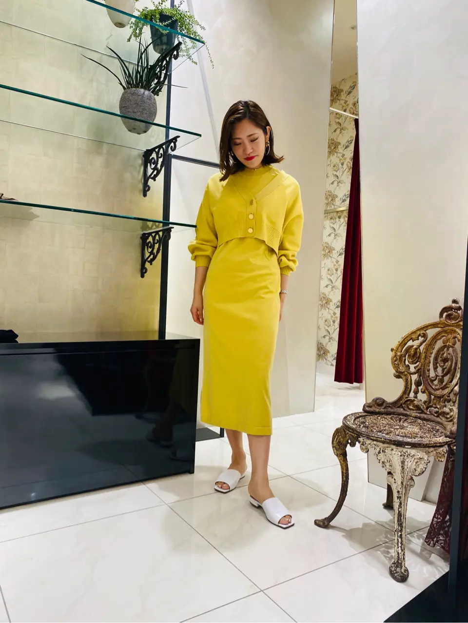 GRACE CONTINENTAL miyata コーディネート画像