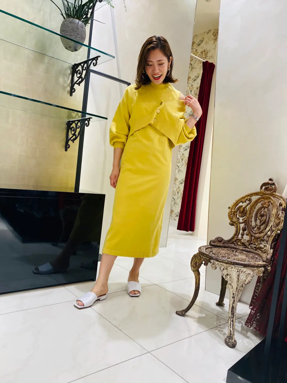 GRACE CONTINENTAL miyata コーディネート画像