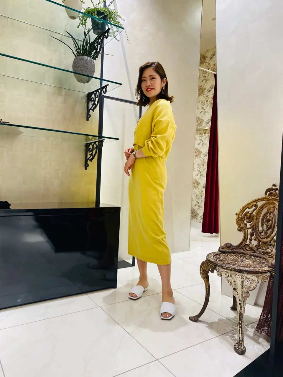 GRACE CONTINENTAL miyata コーディネート画像