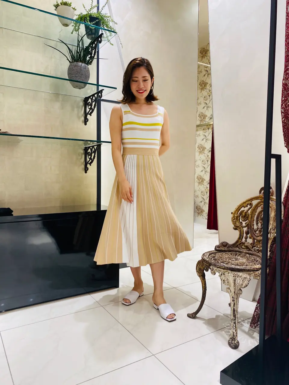 GRACE CONTINENTAL miyata コーディネート画像