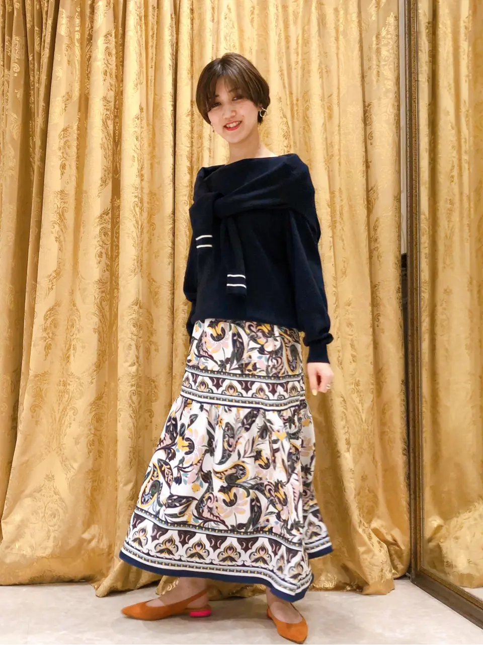 GRACE CONTINENTAL A.FUKUDA コーディネート画像