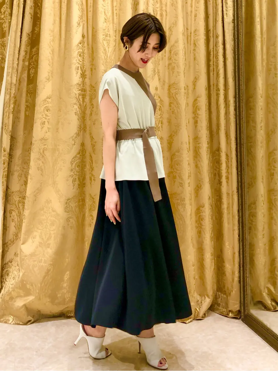 GRACE CONTINENTAL A.FUKUDA コーディネート画像