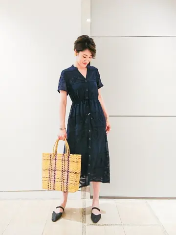 GRACE CONTINENTAL 今野　志保 コーディネート画像