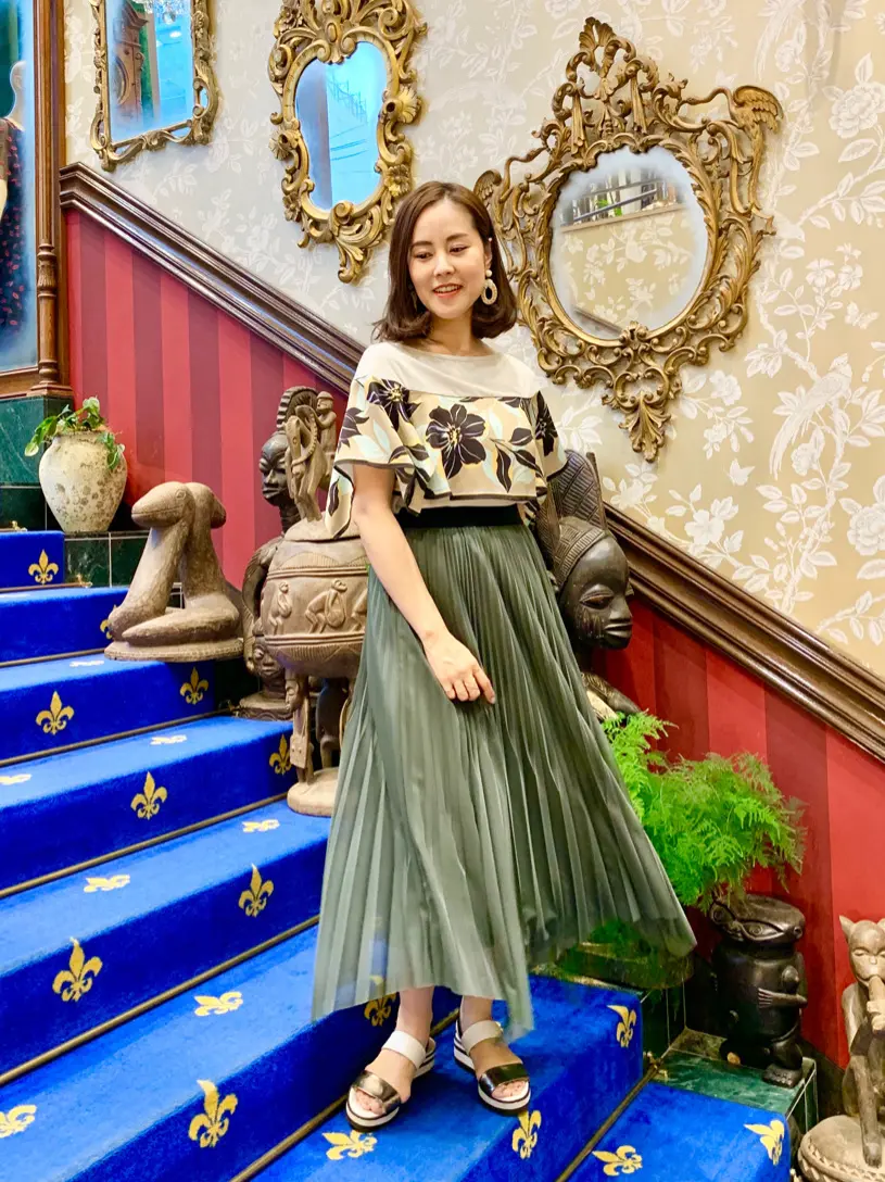 GRACE CONTINENTAL 小笠原　春菜 コーディネート画像