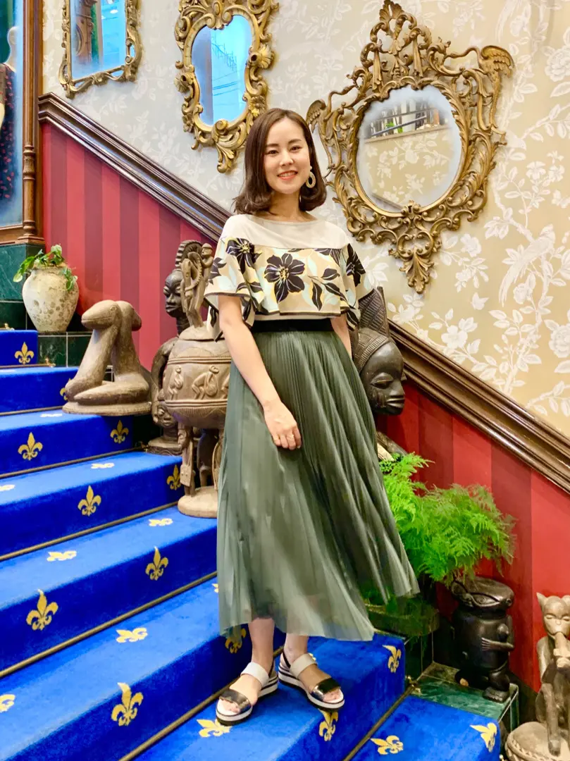 GRACE CONTINENTAL 小笠原　春菜 コーディネート画像