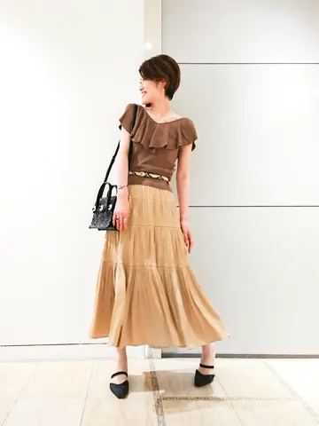 GRACE CONTINENTAL 今野　志保 コーディネート画像