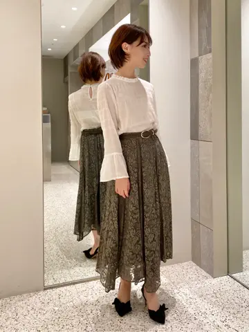 GRACE CONTINENTAL 青木育日 コーディネート画像