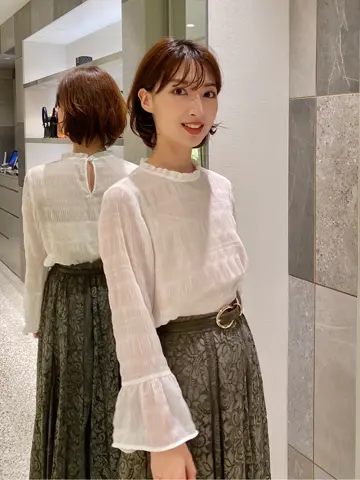 GRACE CONTINENTAL 青木育日 コーディネート画像