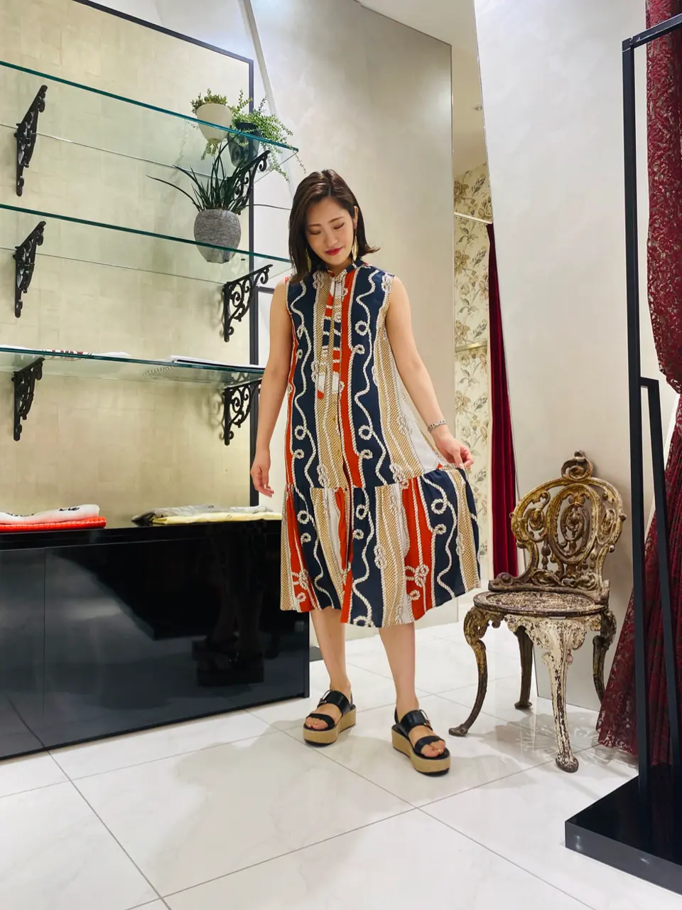 GRACE CONTINENTAL miyata コーディネート画像