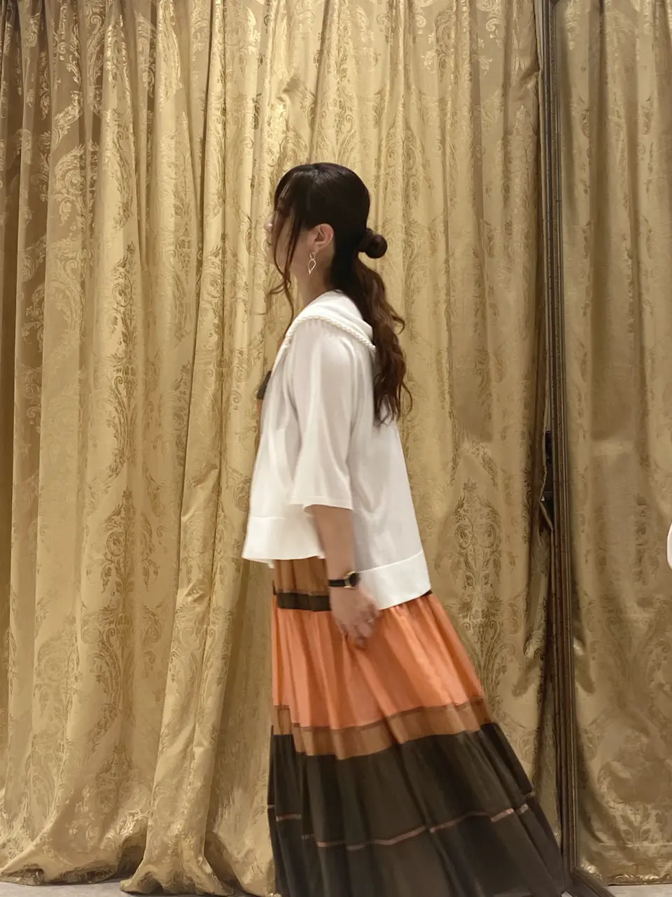 GRACE CONTINENTAL MOMOKO コーディネート画像