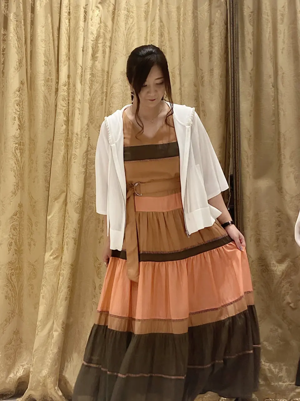 GRACE CONTINENTAL MOMOKO コーディネート画像