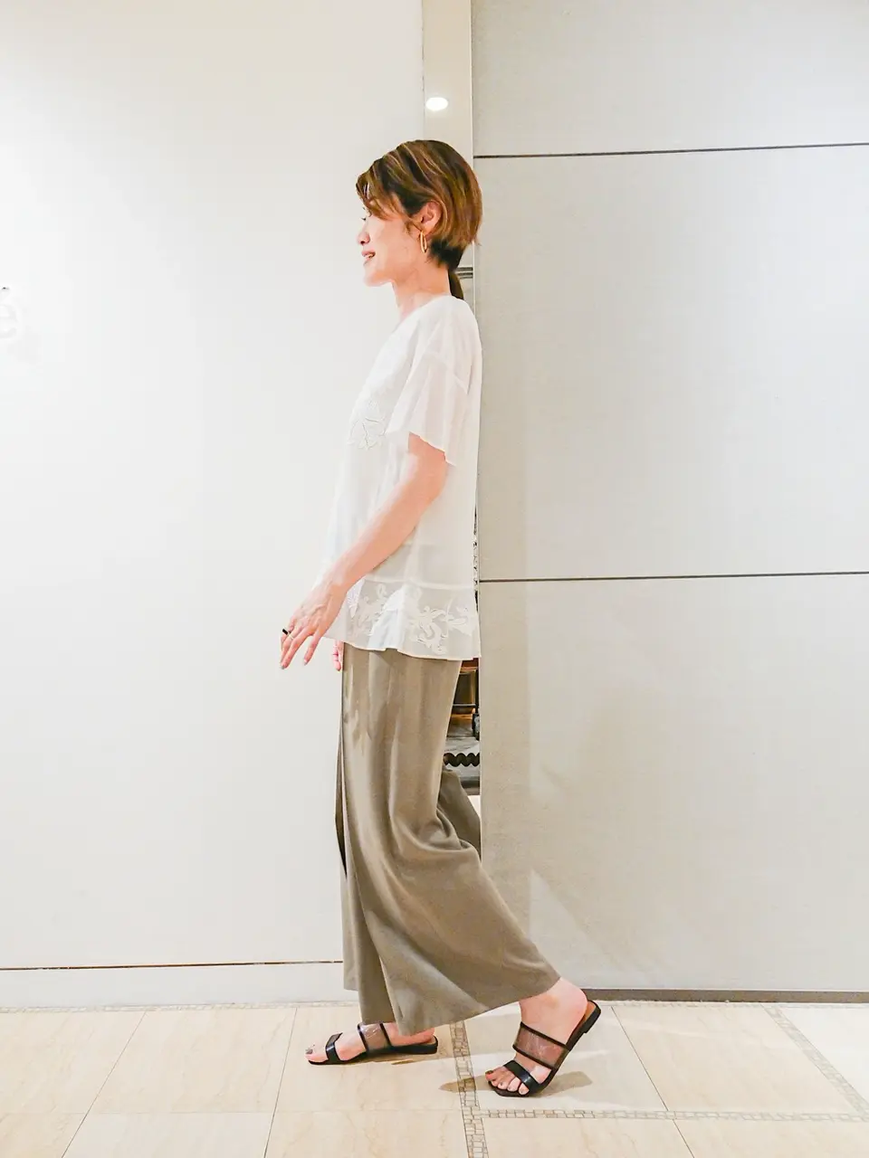 GRACE CONTINENTAL 今野　志保 コーディネート画像