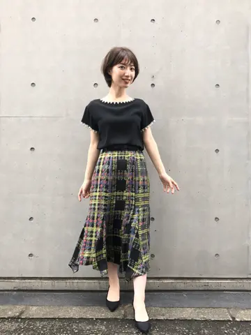 GRACE CONTINENTAL 青木育日 コーディネート画像