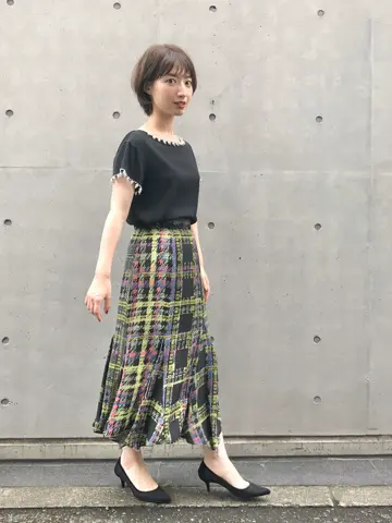 GRACE CONTINENTAL 青木育日 コーディネート画像