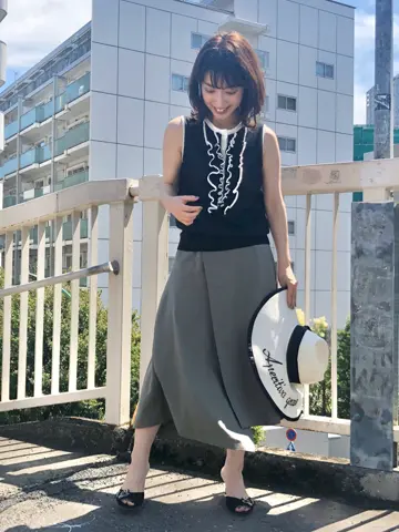 GRACE CONTINENTAL 青木育日 コーディネート画像