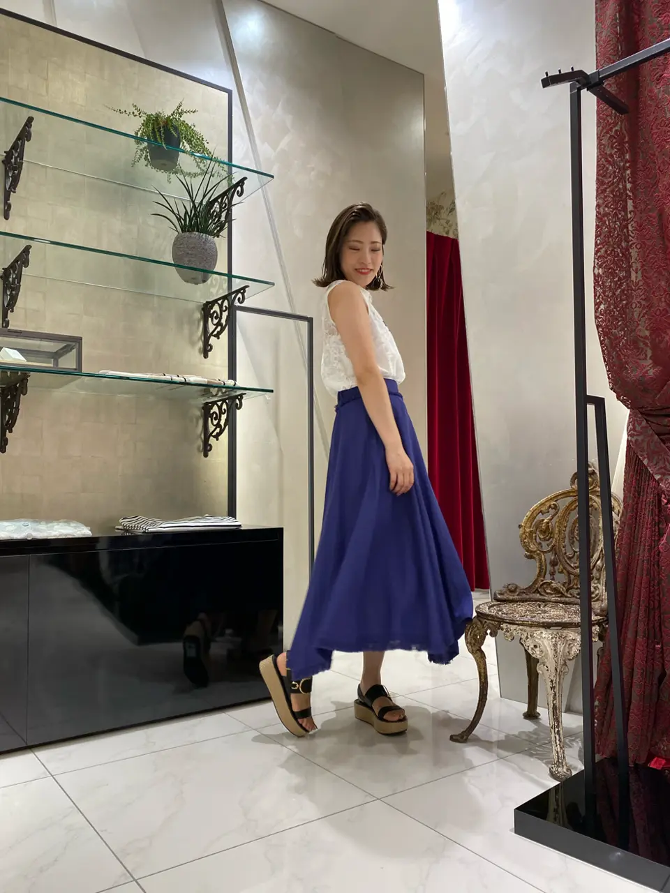 GRACE CONTINENTAL miyata コーディネート画像