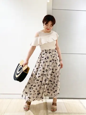 GRACE CONTINENTAL くまさか コーディネート画像