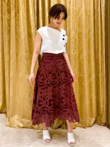 GRACE CONTINENTAL A.FUKUDA コーディネート画像