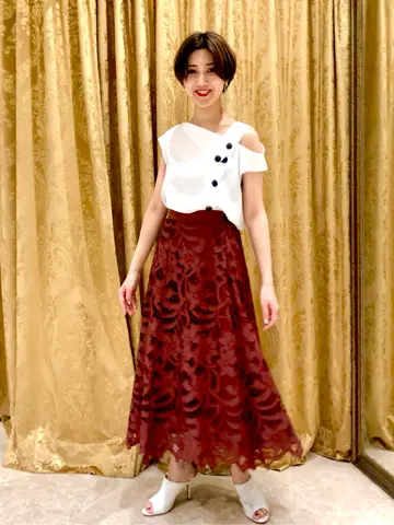 GRACE CONTINENTAL A.FUKUDA コーディネート画像