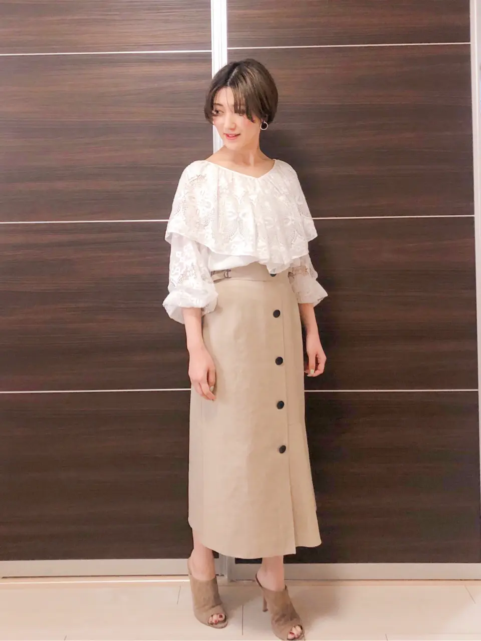 GRACE CONTINENTAL A.FUKUDA コーディネート画像