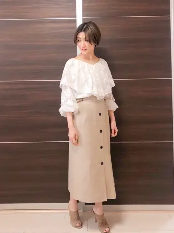 GRACE CONTINENTAL A.FUKUDA コーディネート画像