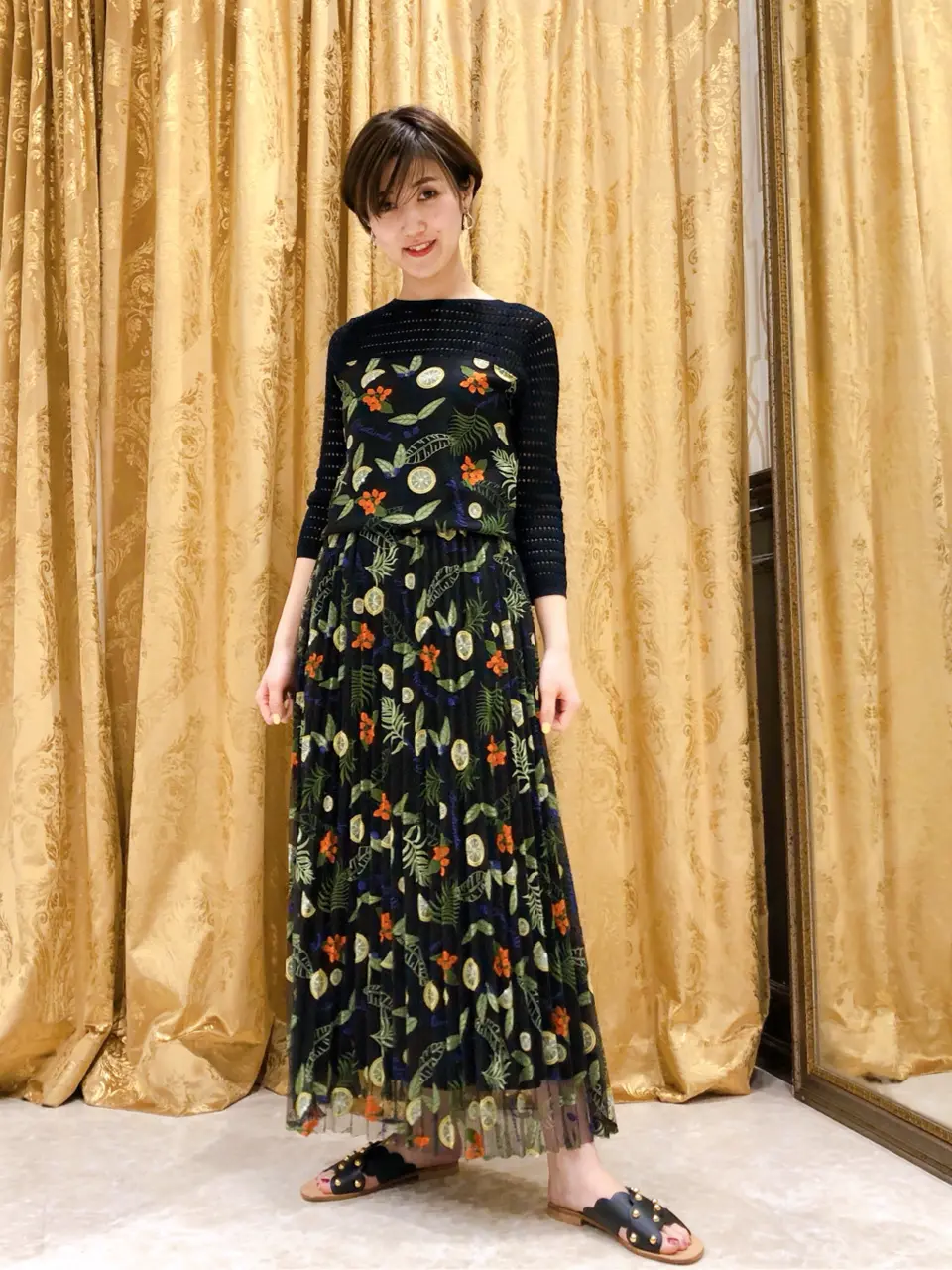 GRACE CONTINENTAL A.FUKUDA コーディネート画像