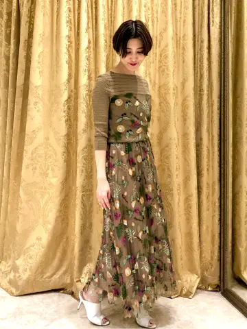 GRACE CONTINENTAL A.FUKUDA コーディネート画像