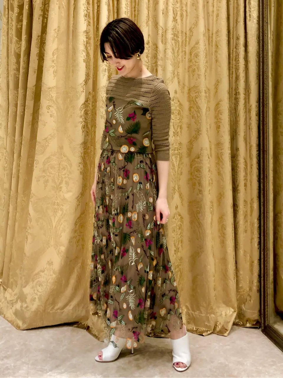 GRACE CONTINENTAL A.FUKUDA コーディネート画像