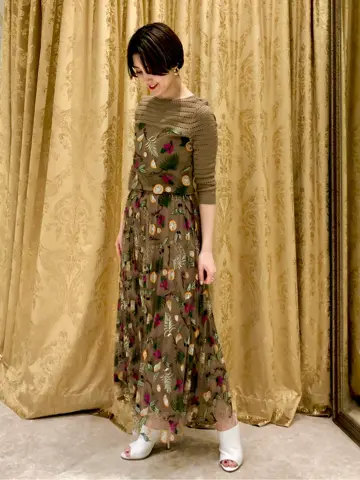 GRACE CONTINENTAL A.FUKUDA コーディネート画像