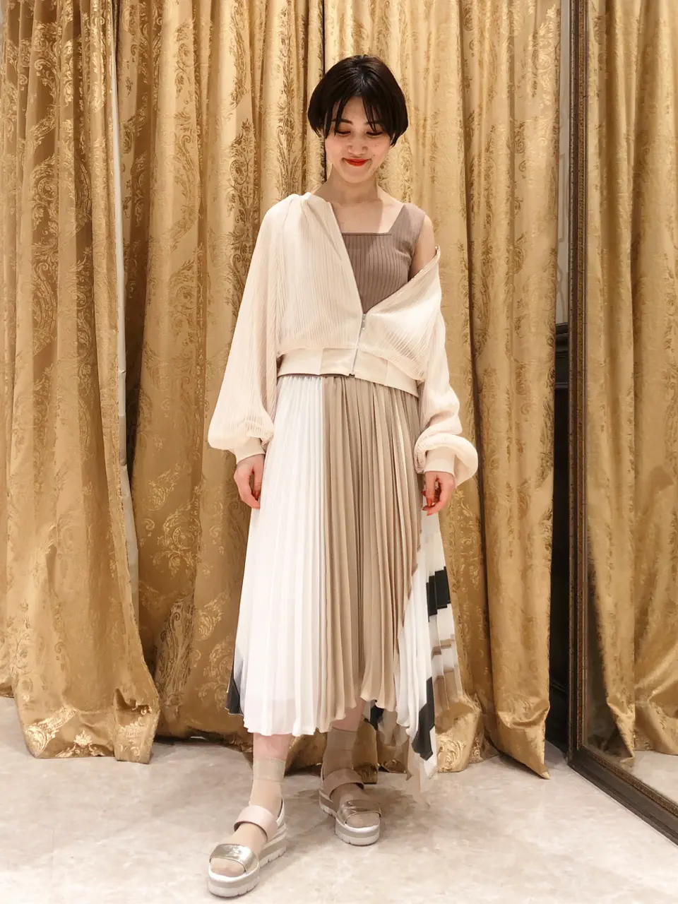 GRACE CONTINENTAL A.FUKUDA コーディネート画像