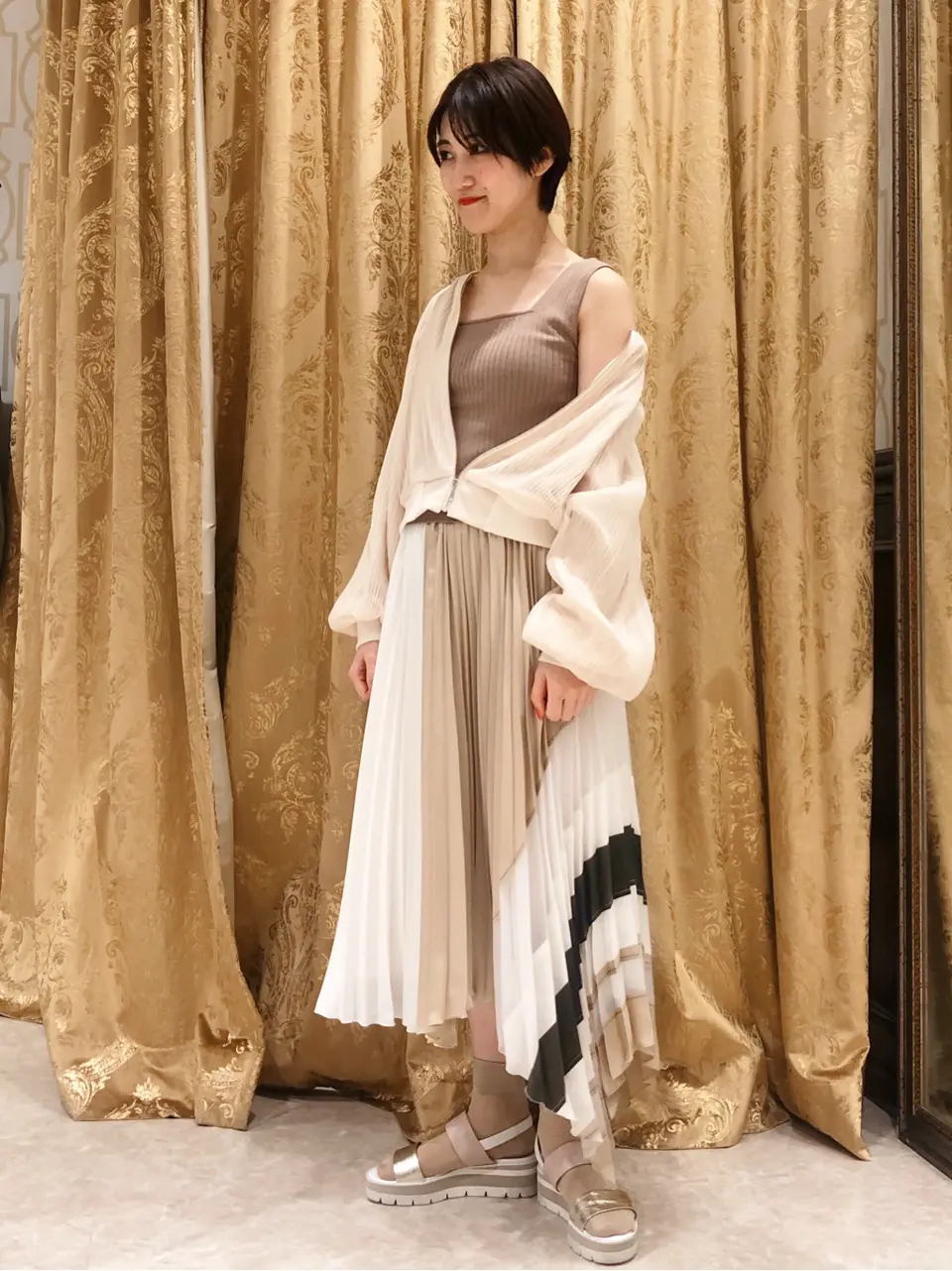 GRACE CONTINENTAL A.FUKUDA コーディネート画像