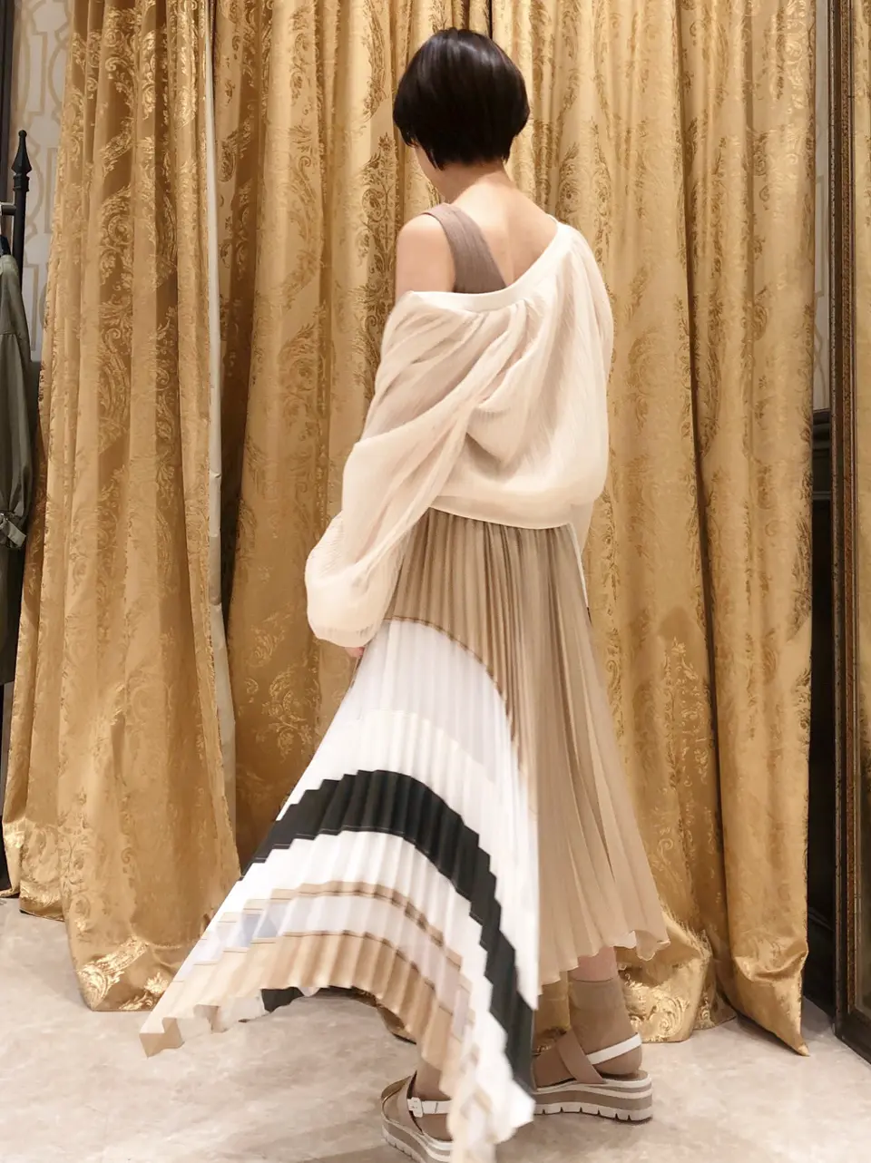 GRACE CONTINENTAL A.FUKUDA コーディネート画像