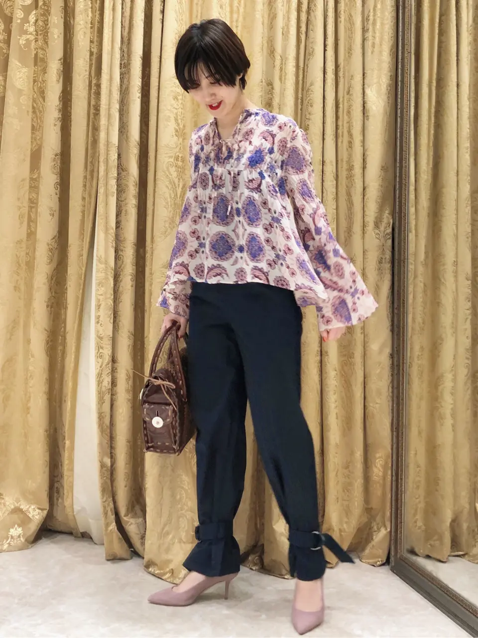 GRACE CONTINENTAL A.FUKUDA コーディネート画像