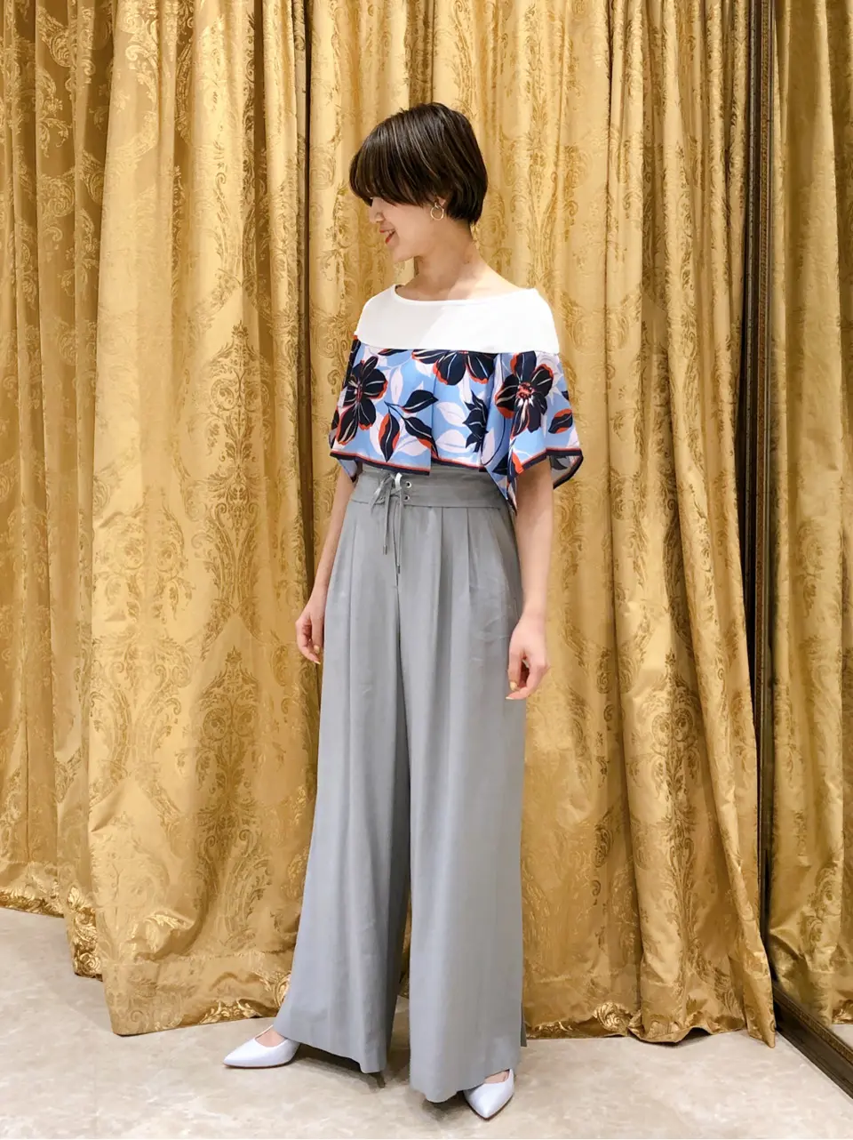 GRACE CONTINENTAL A.FUKUDA コーディネート画像