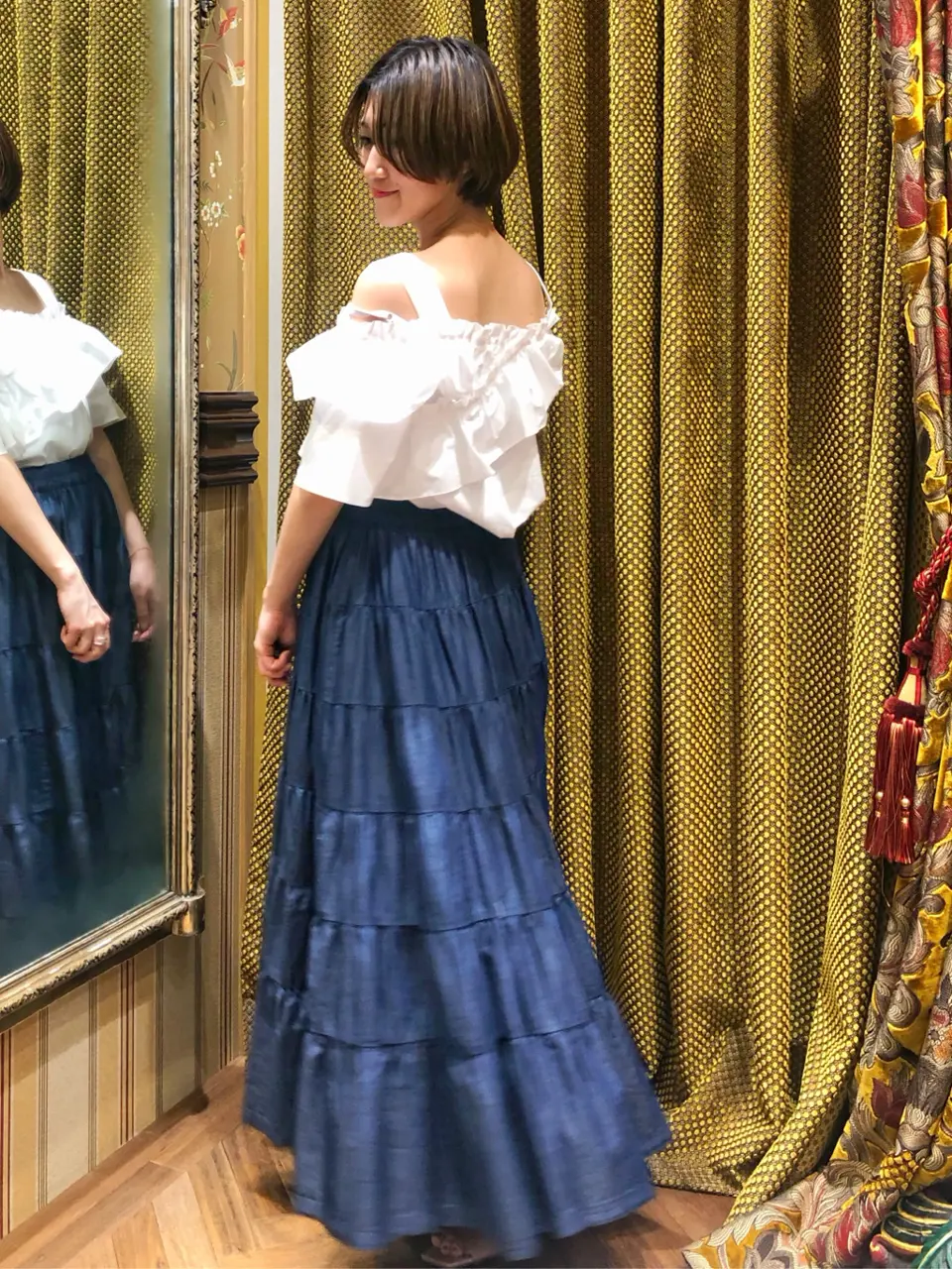 GRACE CONTINENTAL A.FUKUDA コーディネート画像