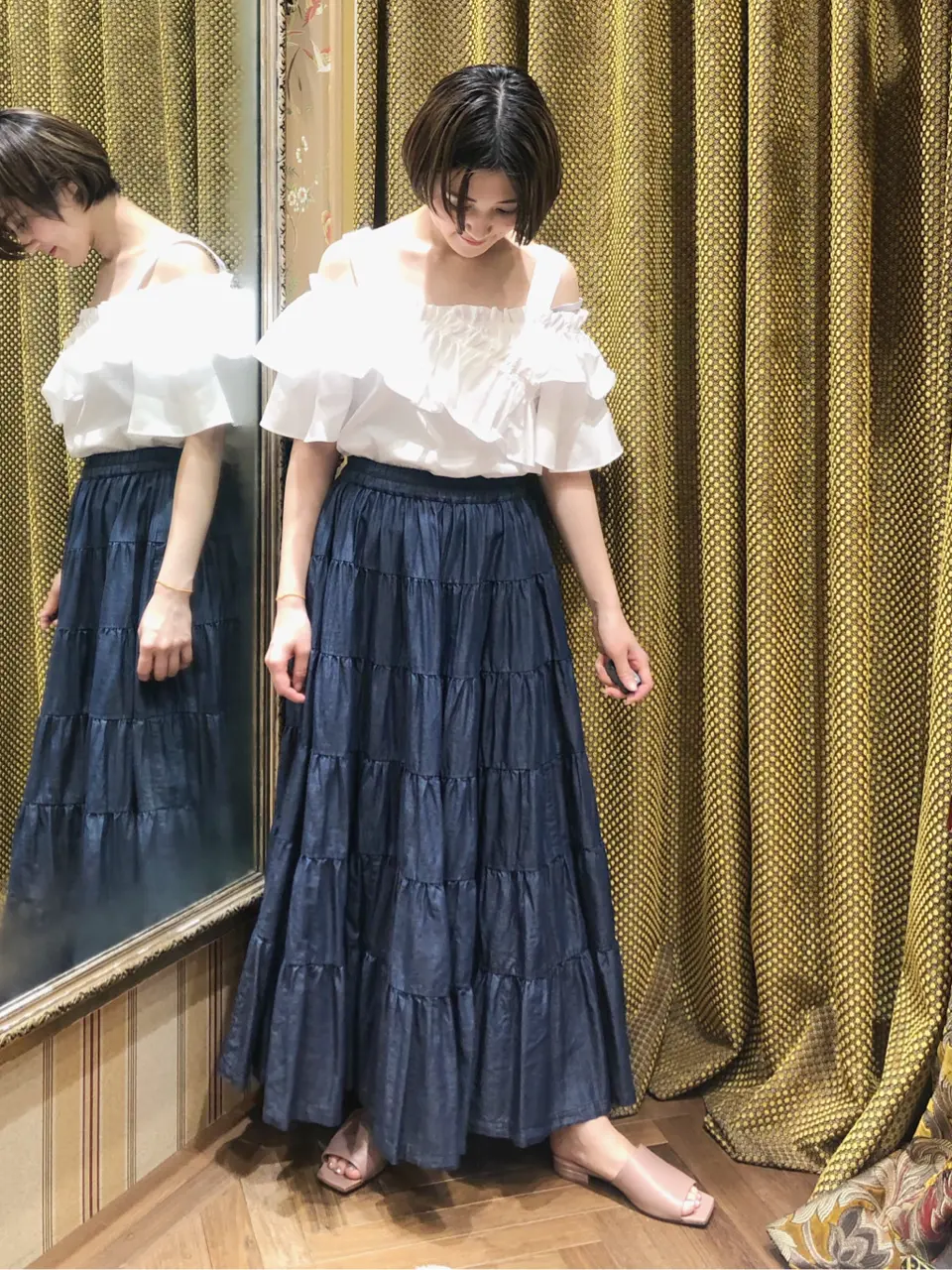 GRACE CONTINENTAL A.FUKUDA コーディネート画像