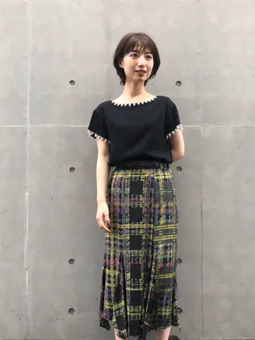 GRACE CONTINENTAL 青木育日 コーディネート画像