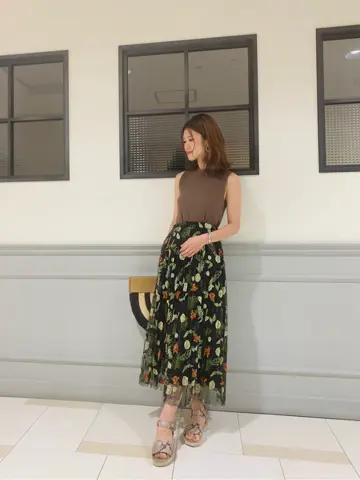 GRACE CONTINENTAL A.Kameyama コーディネート画像