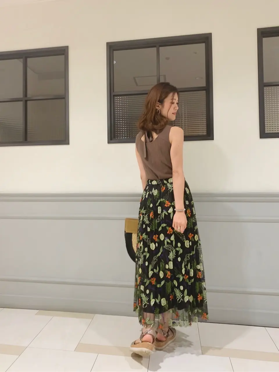 GRACE CONTINENTAL A.Kameyama コーディネート画像