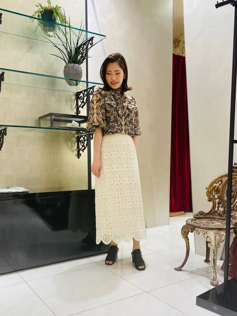 GRACE CONTINENTAL miyata コーディネート画像