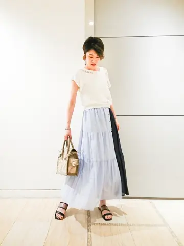 GRACE CONTINENTAL 今野　志保 コーディネート画像