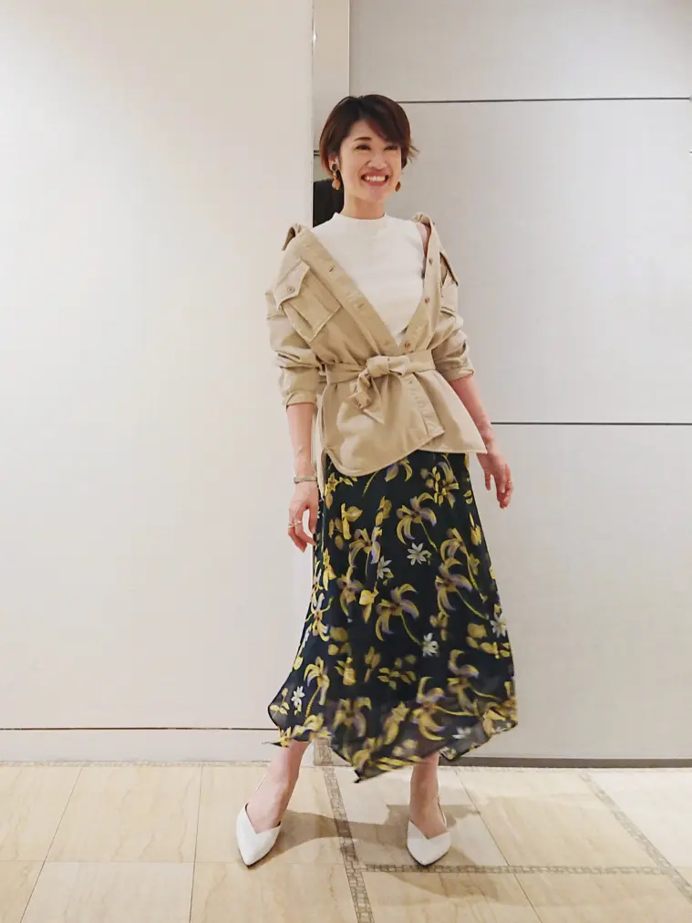 GRACE CONTINENTAL 今野　志保 コーディネート画像