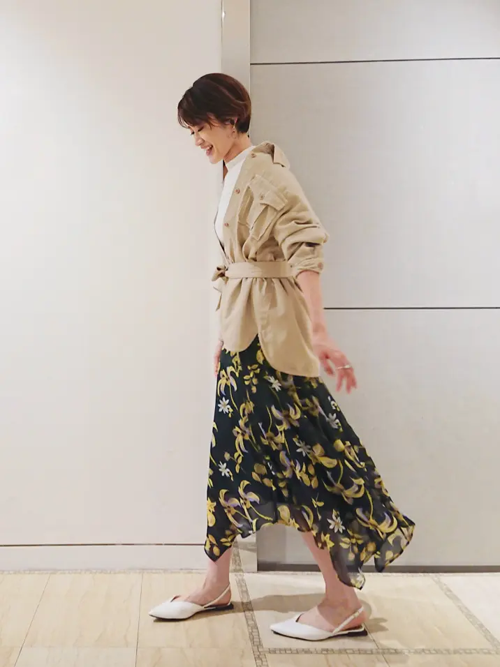 GRACE CONTINENTAL 今野　志保 コーディネート画像