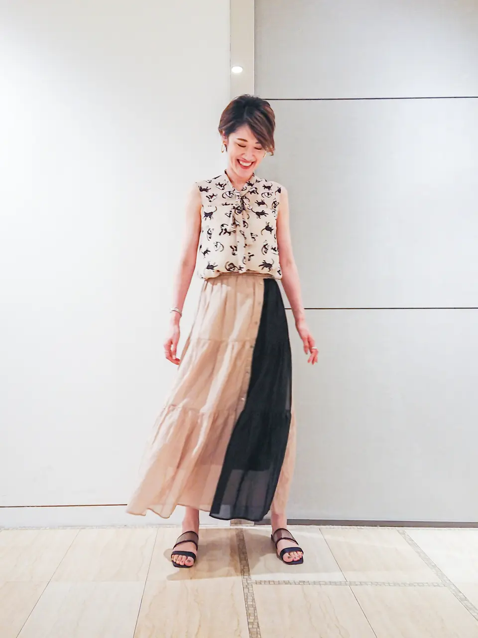 GRACE CONTINENTAL 今野　志保 コーディネート画像