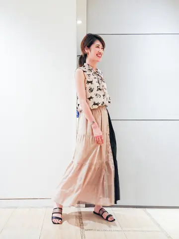 GRACE CONTINENTAL 今野　志保 コーディネート画像