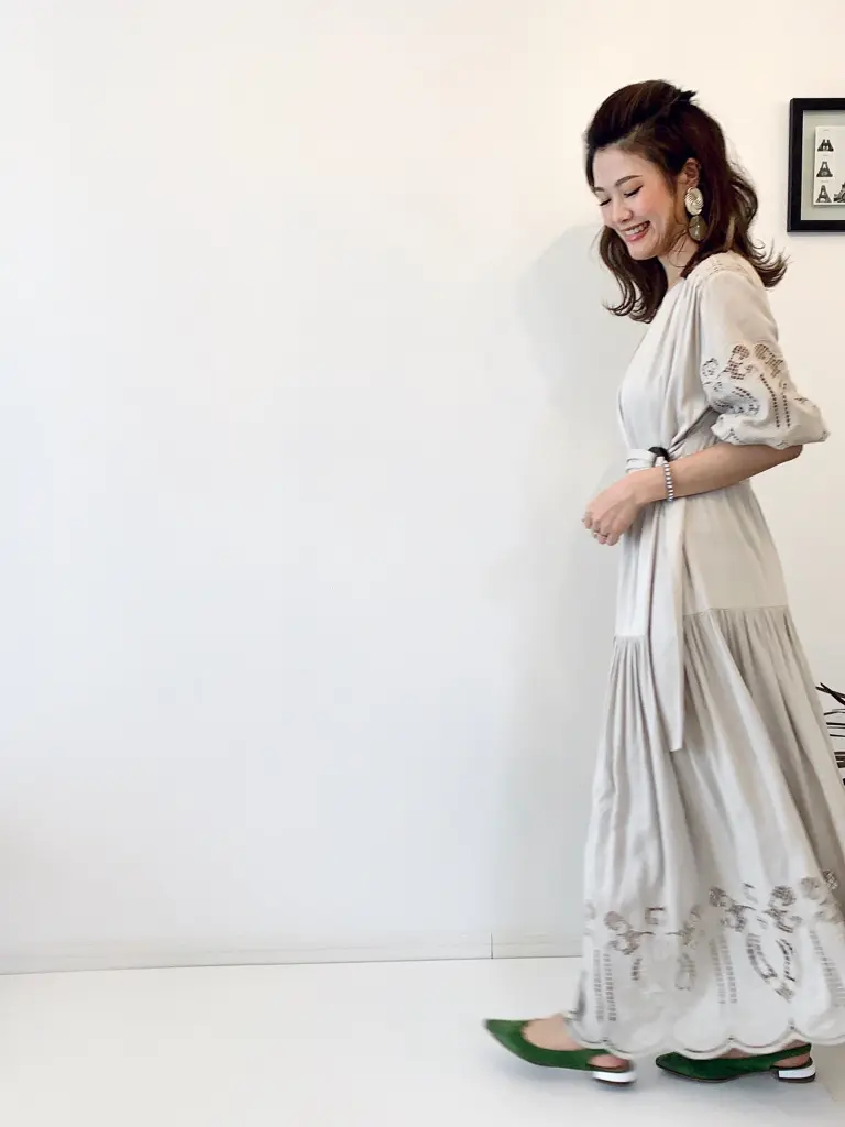 GRACE CONTINENTAL A.Kameyama コーディネート画像